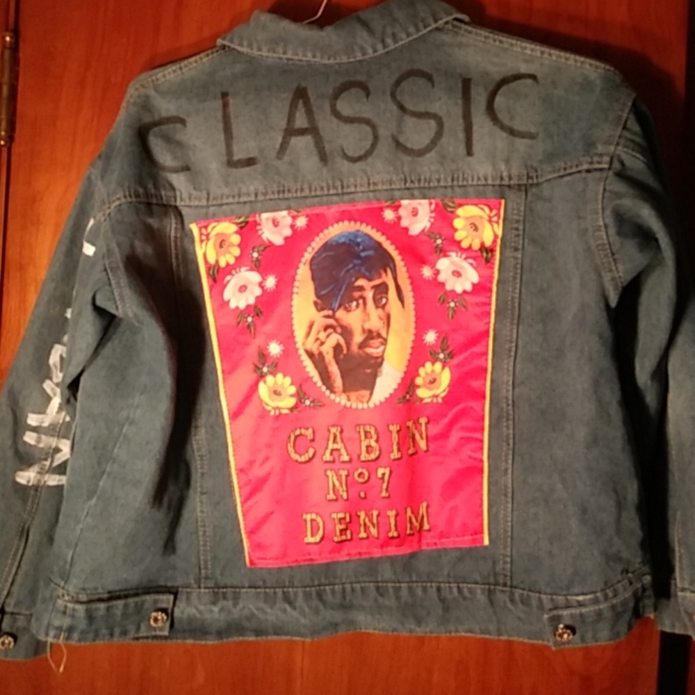 Tupac Jean Jacket